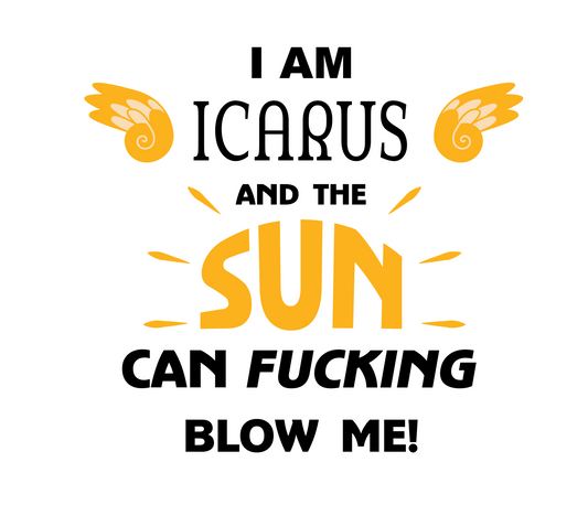Danny Motta: Icarus Sticker