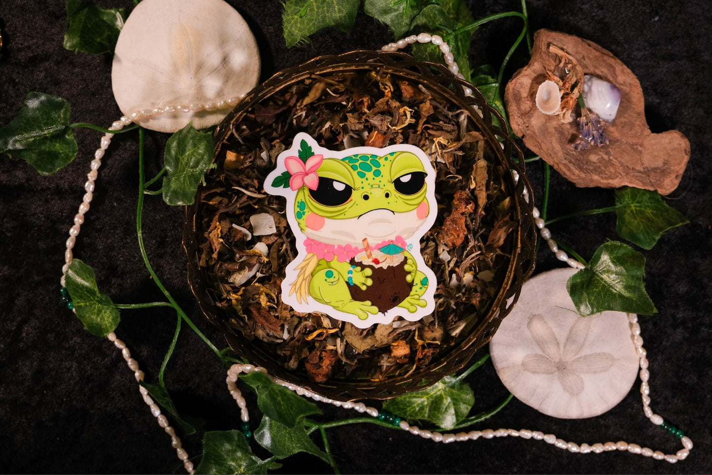 Mama Frog Sticker