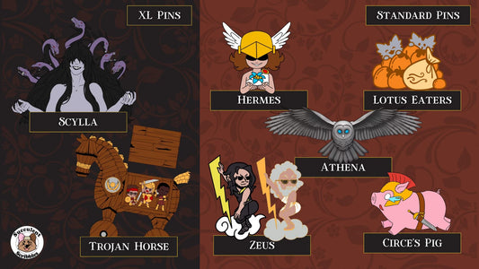 The Odyssey Enamel Pins