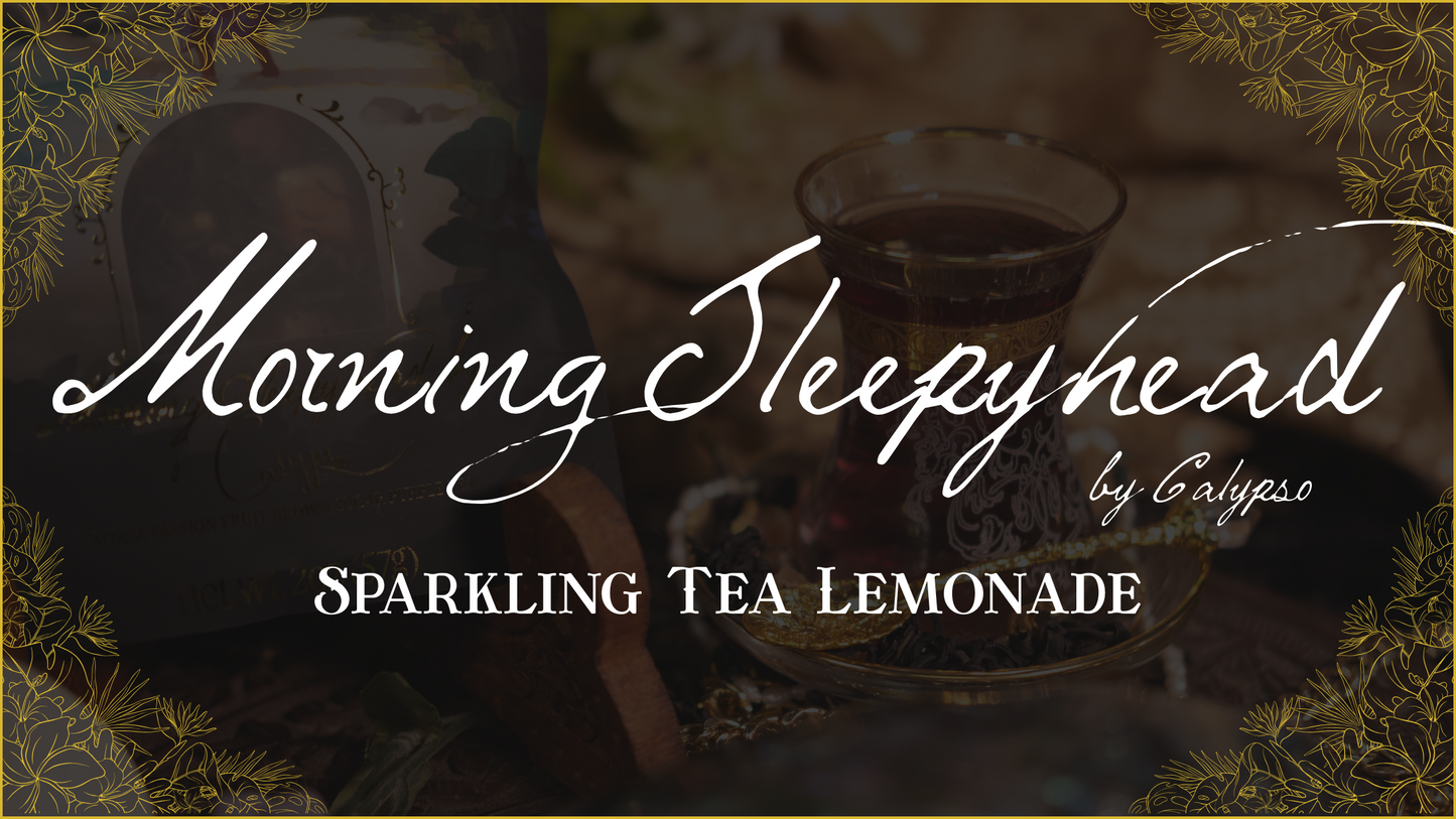 Morning Sleepyhead: Sparkling Tea Lemonade Recipe