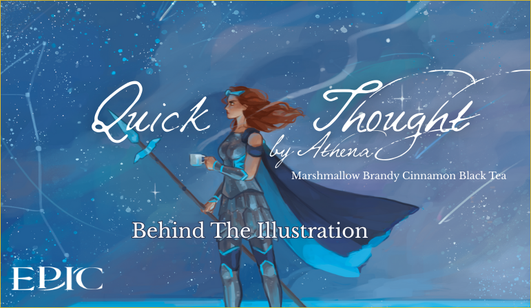 Behind The Illustration: Quick-Thought by Athena