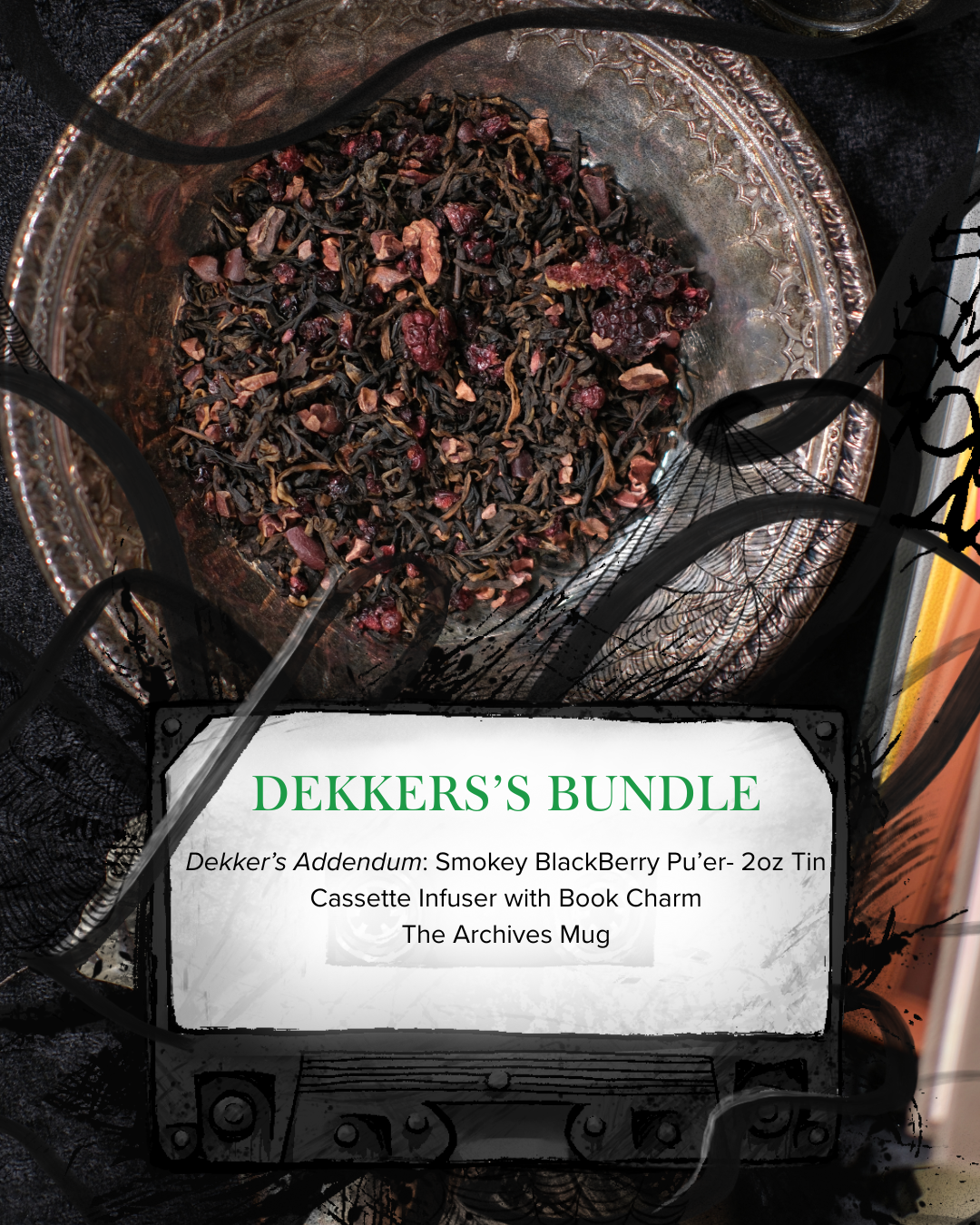 The Magnus Archives: Focal Drink & Accessories Bundle [PRE-ORDER]