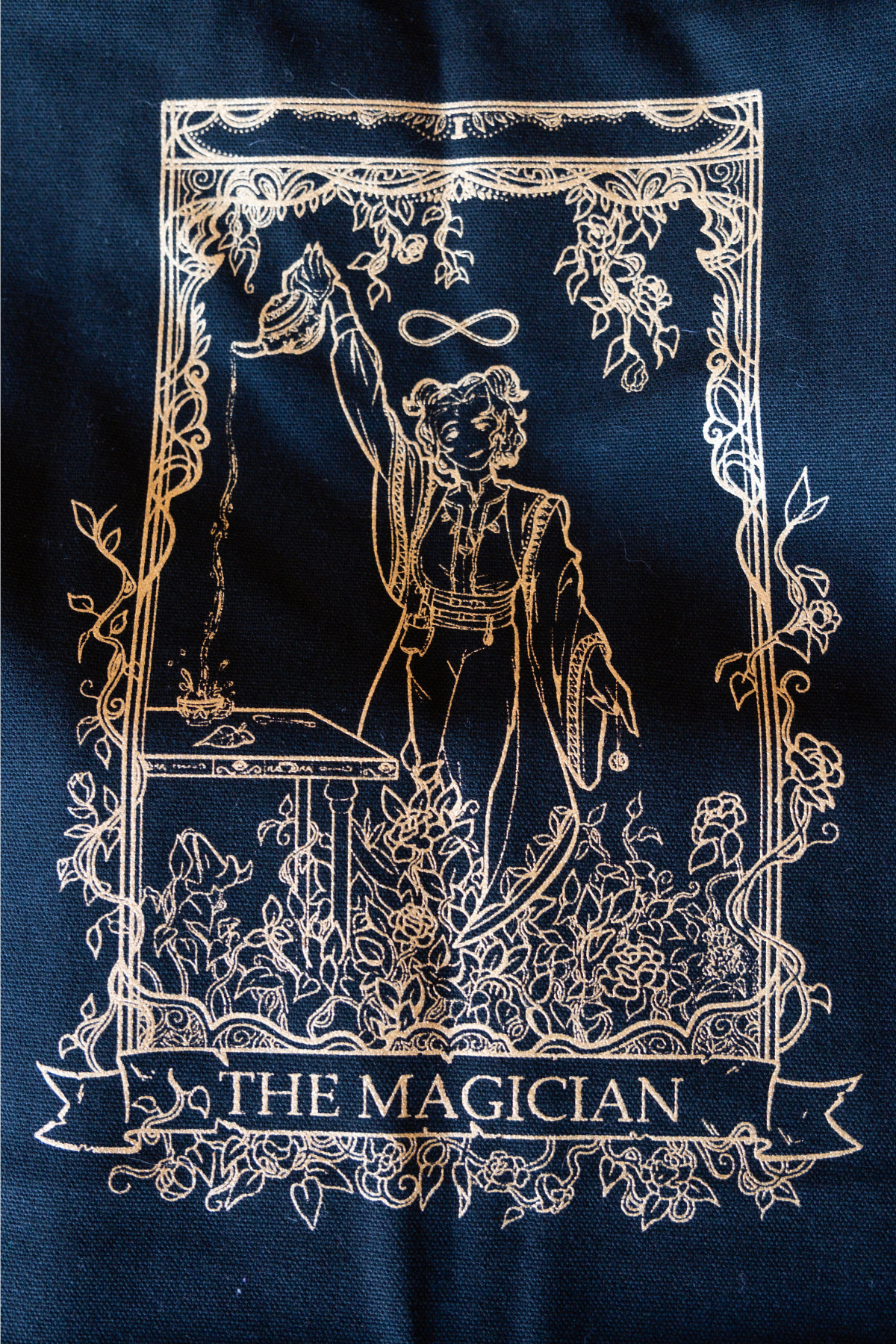 Tarot Dual Sided Canvas Tote