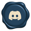 Discord logo on a blue background