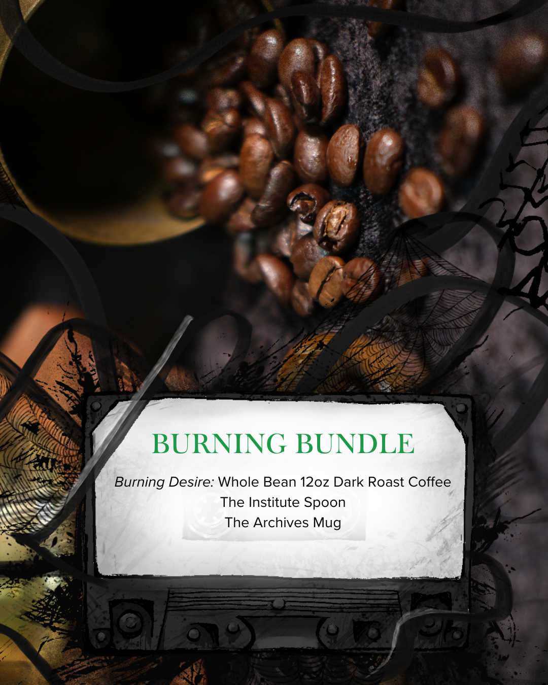 The Magnus Archives: Focal Drink & Accessories Bundle [PRE-ORDER]