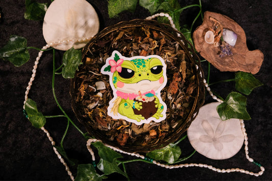 Mama Frog Sticker