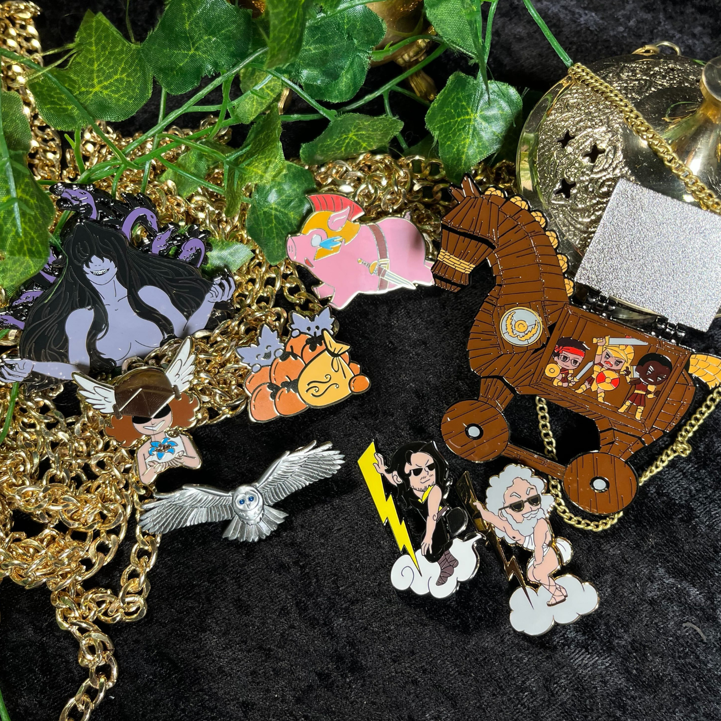 The Odyssey Enamel Pins